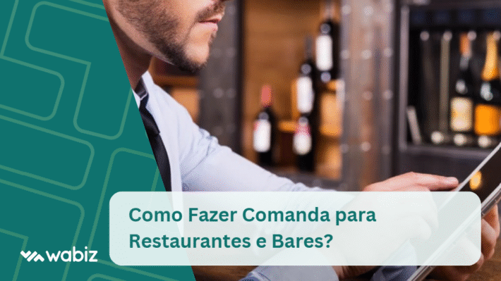 como fazer comanda para restaurantes