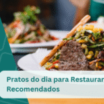 Pratos do dia para Restaurantes