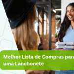 Lista de Compras para Abrir uma Lanchonete