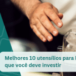 utensílios para bares